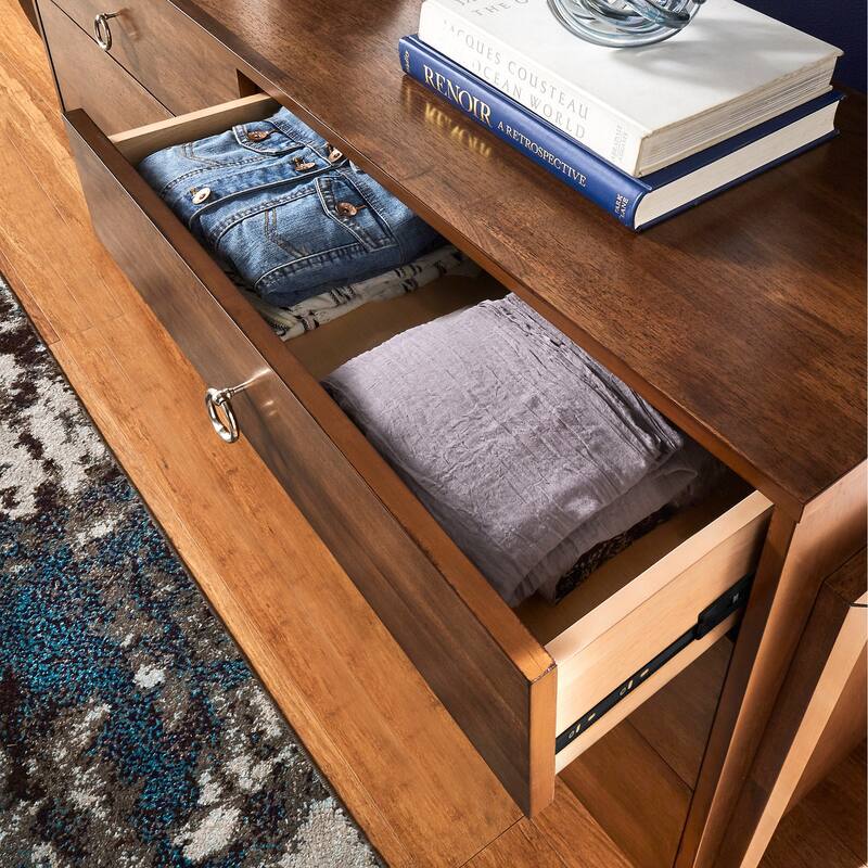Barnnes Wood 6-Drawer Dresser by iNSPIRE Q Modern