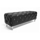 preview thumbnail 9 of 10, Silver Orchid Heston Crystal Tufted Modern Bench