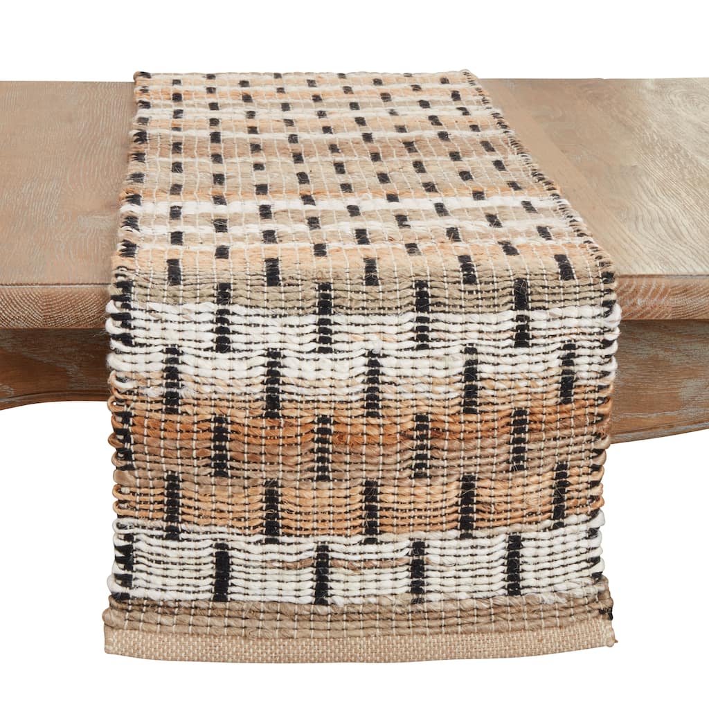 Tailored Stripe Table Runner - 14"x72"