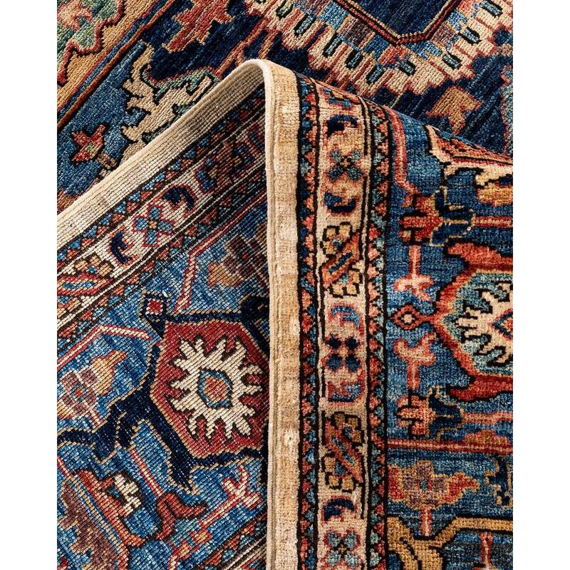 Serapi One-of-a-Kind Hand-Knotted Area Rug - Ivory, 8' 0" x 10' 2" - 8' 0" x 10' 2"