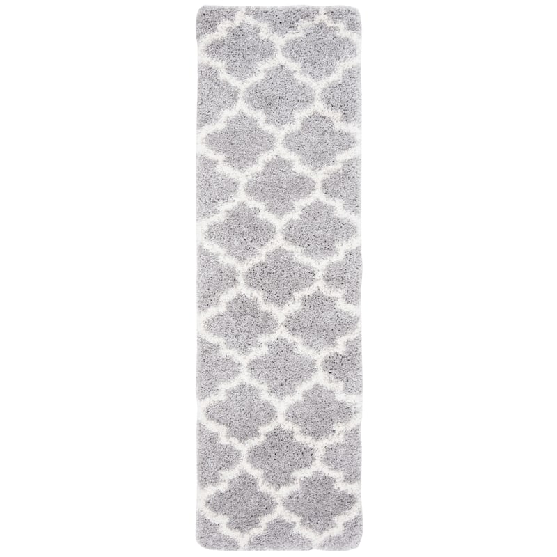 SAFAVIEH Fontana Shag Evor Trellis 2-inch Thick Rug