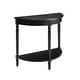 preview thumbnail 3 of 18, Convenience Concepts French Country Half-Round Entryway Table with Shelf