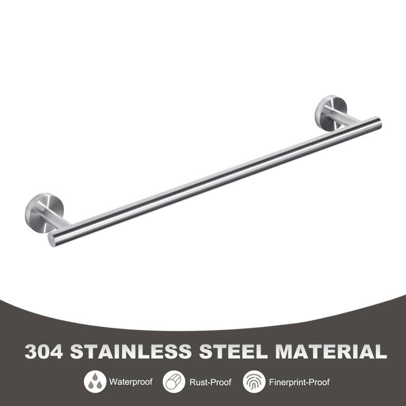 WOWOW Mutiple length Wall Mounted Stainless Steel Towel Bar