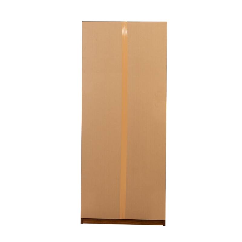Freestanding Pantry Cabinet with Doors and Shelves, Kitchen Wood Pantry Storage Cabinet Cupboard for Dining Room, Living Room