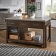 preview thumbnail 13 of 96, Tali Reclaimed Look Extendable Kitchen Island by iNSPIRE Q Classic