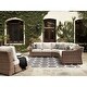 preview thumbnail 5 of 9, Signature Design by Ashley Beachcroft Beige 3-piece Outdoor Sectional