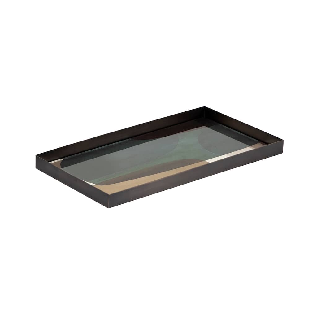 Atlas Gresham Rectangular Metal Tray