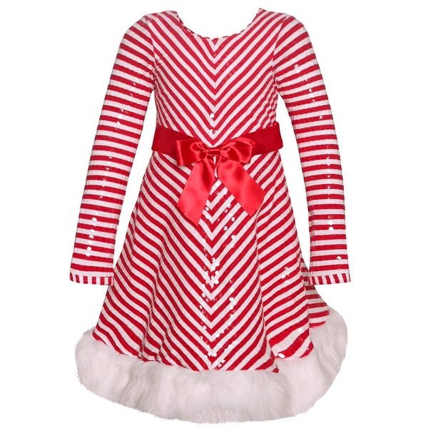 white christmas dress girls