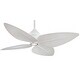 preview thumbnail 2 of 1, Minka Aire Gauguin Bahama Beige 4 Blade 52 Inch LED Ceiling Fan