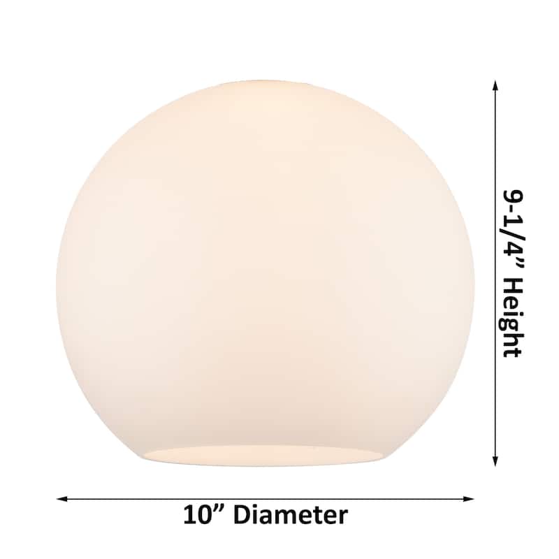 Innovations Lighting Large Athens 10" Wide Mini Pendant - Matte Black / Matte White