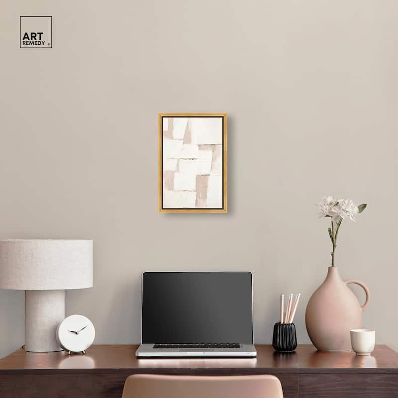 Plastered Planes II Canvas by Art Remedy