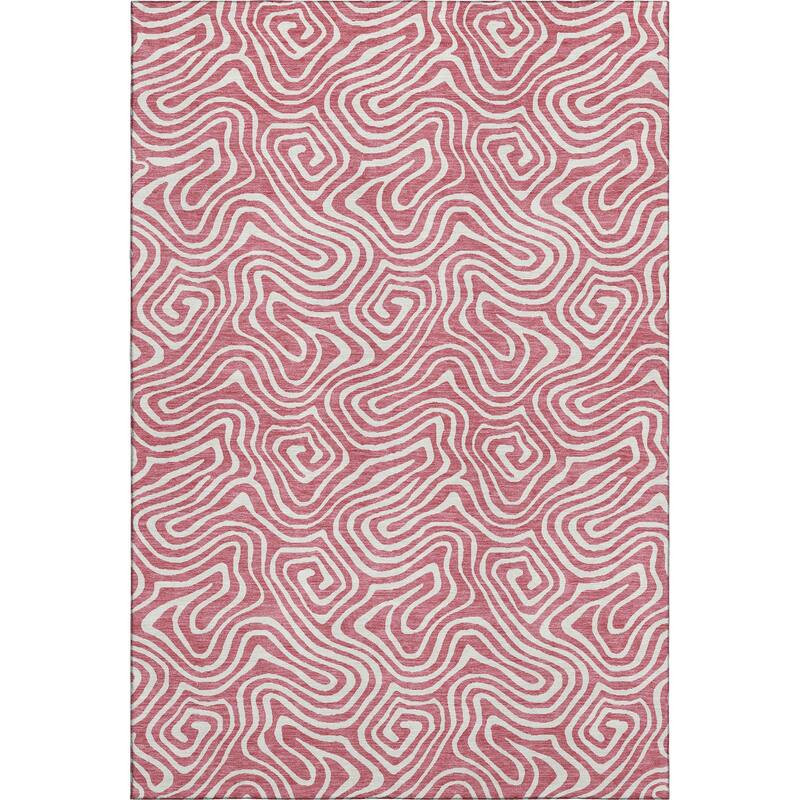 Premium Washable Super Soft Modern Trippy Mayfield Rug