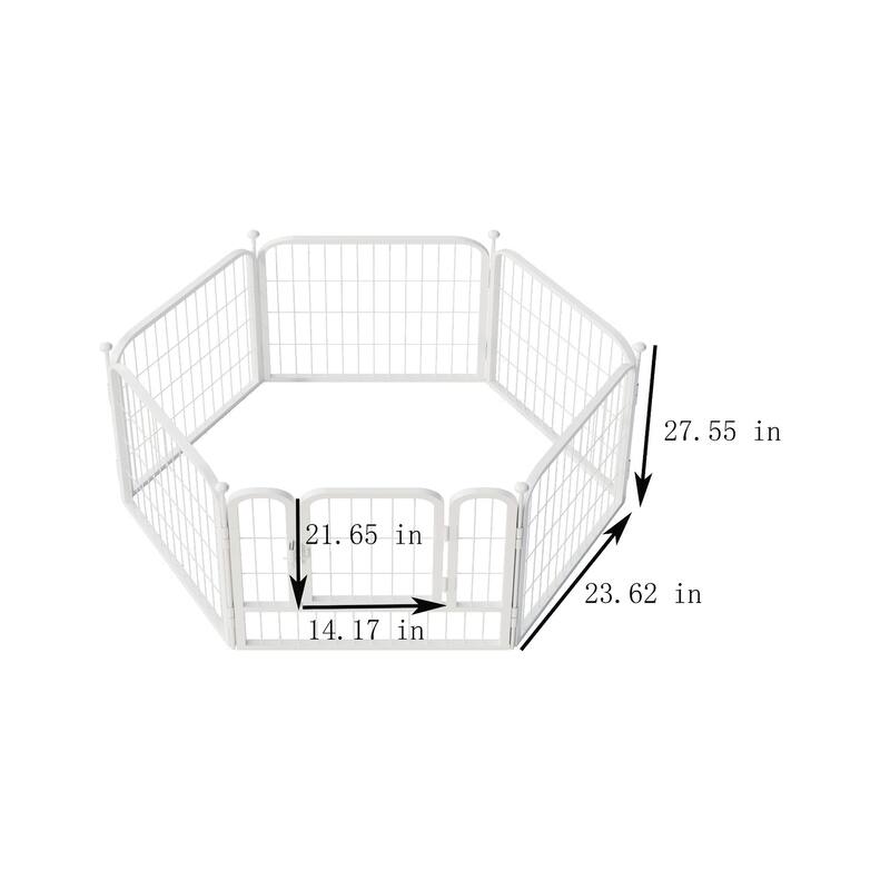 6 pcs Foldable Metal Dog Playpen Bed Bath & Beyond 37823277