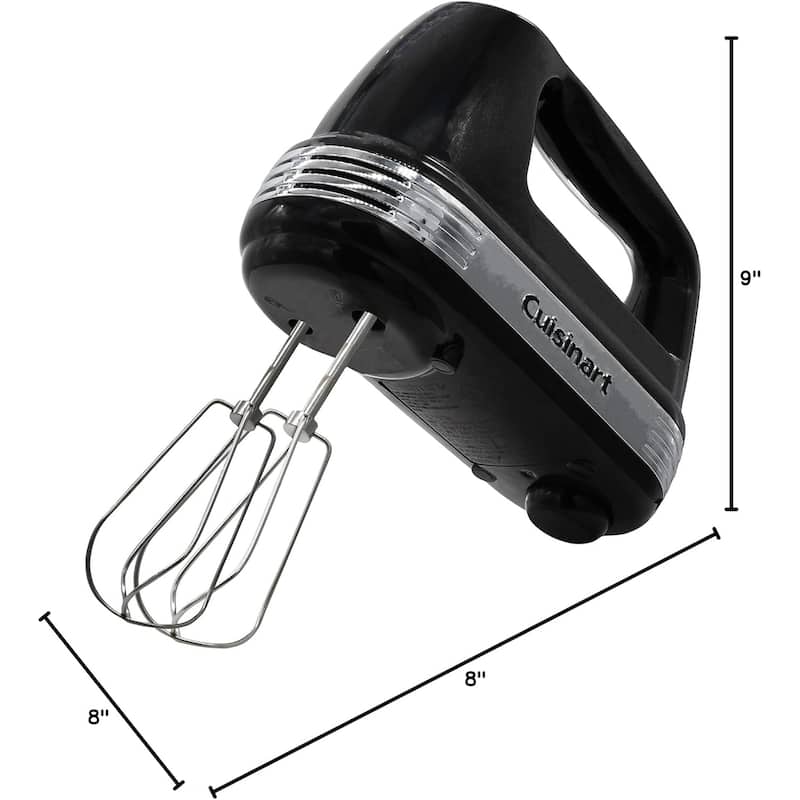 Cuisinart HM-90 Power Advantage Plus 9-Speed Handheld Mixer with Storage Case