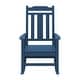 preview thumbnail 9 of 174, Outdoor Patio HDPE Rocking Chiar, Extra Wide Seat & Backrest