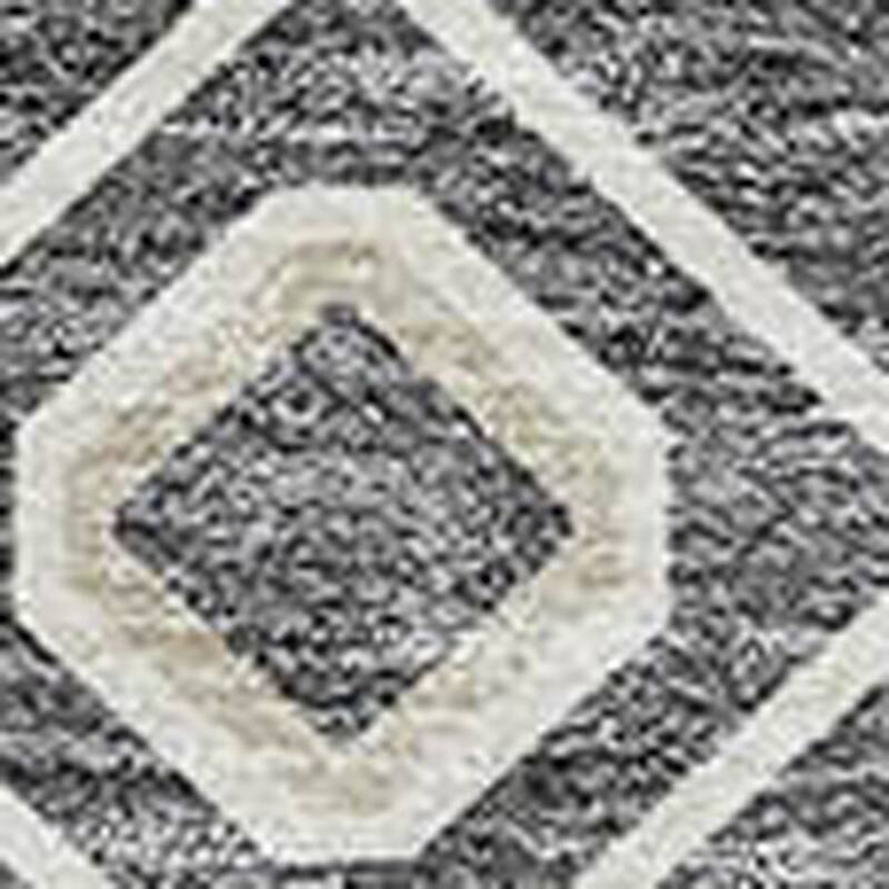 HomeRoots Geometric Modern Rectangle Outdoor Rug