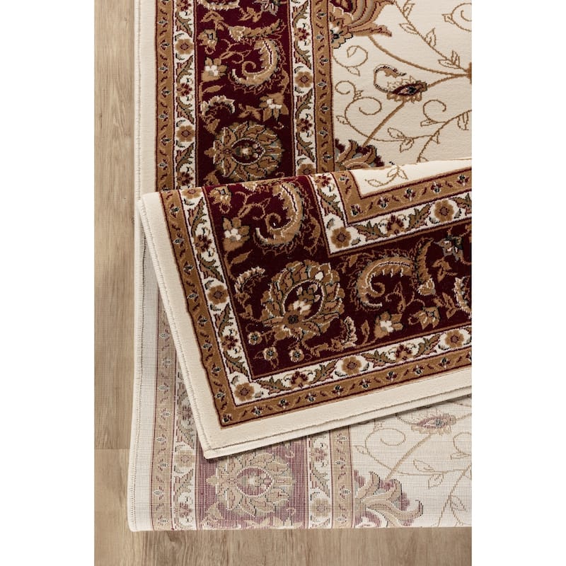 Ivory 2 ft. x 3 ft. Luxury Area Rug, 0.43 Pile Height – Sophisticated Warmth for Any Room - 2 ft. x 3 ft.