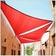preview thumbnail 30 of 35, ColourTreeUSA Right Triangle Sun Shade Sail HDPE Mesh Fabric Screen Canopy UV Block 190 GSM