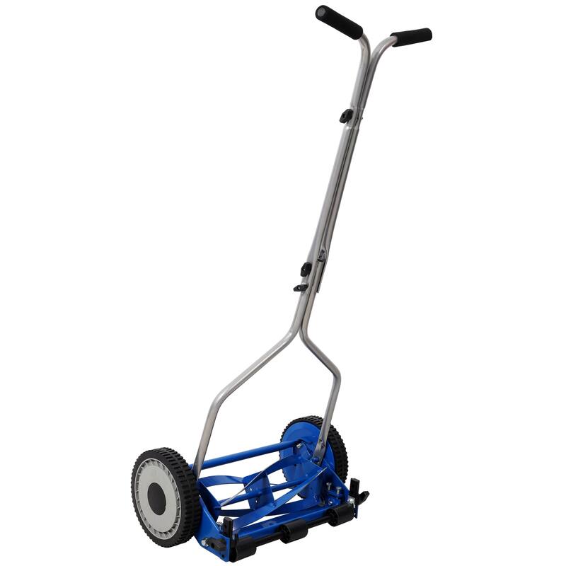 14" Push Reel Lawn Mower with 5-Blade Reel