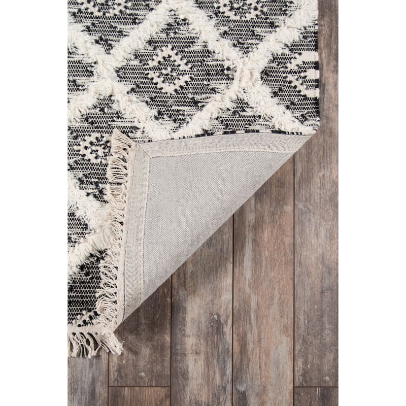 Momeni Harper Hand-woven Trellis Pattern Wool Contemporary Area Rug
