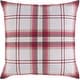 preview thumbnail 2 of 4, Kip Classic Plaid Knit 18-inch Throw Pillow