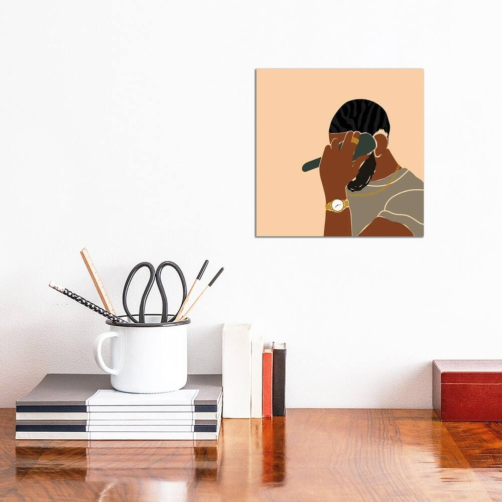 iCanvas "Waves" by Domonique Brown Canvas Print