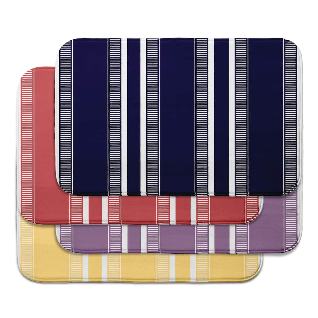Dashing Stripe Bath Mat