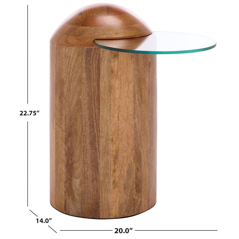 SAFAVIEH Home Cuban Accent Table - 14"W x 20"D x 23"H