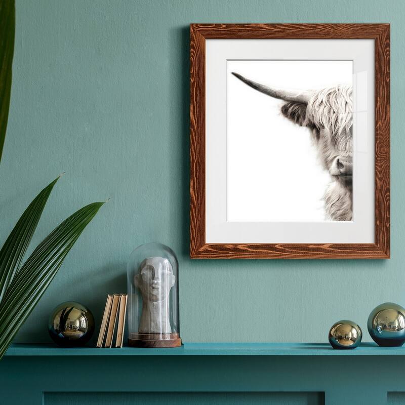 Highland Cattle-Premium Framed Print - Ready to Hang
