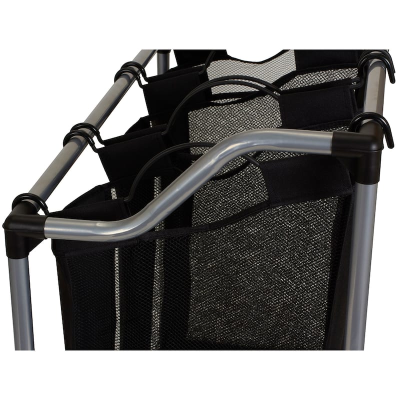 Household Essentials 3-bag Laundry Clothes Hamper Sorter