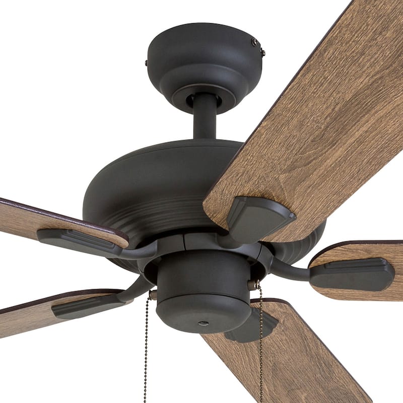 The Gray Barn Heddinge Traditional 42-inch Aged Bronze Ceiling Fan in Barnwood/Tumbleweed Blades
