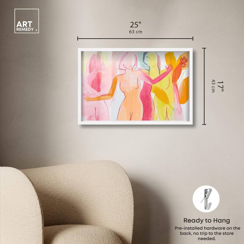 Three Graces Shadowbox by Art Remedy