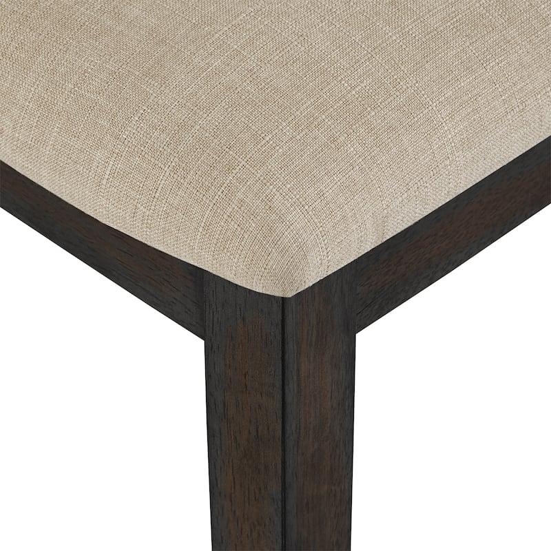 Eleanor Beige Linen Rattan Dining Chairs (Set of 2) by iNSPIRE Q Classic