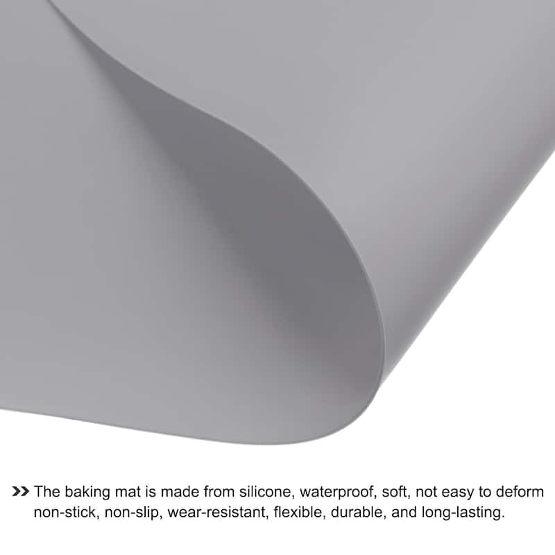 2pcs Silicone Baking Mat Heat Resistant Table Mats for Dining Table