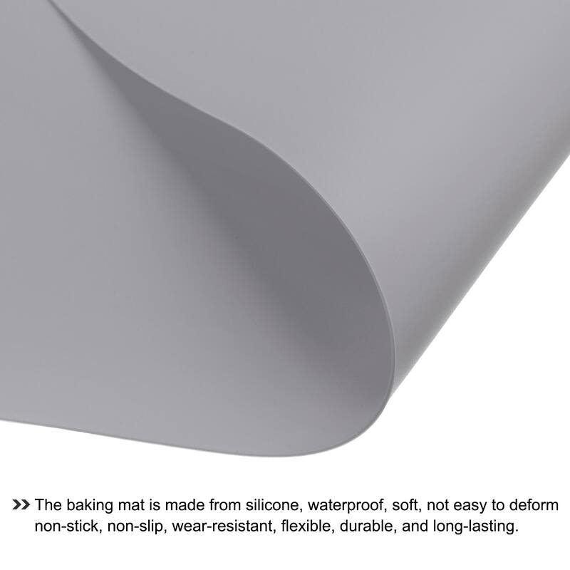 Silicone Baking Mat, Heat Resistant Non-Slip Kitchen Table Mats