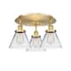 Option Clear / Brushed Brass