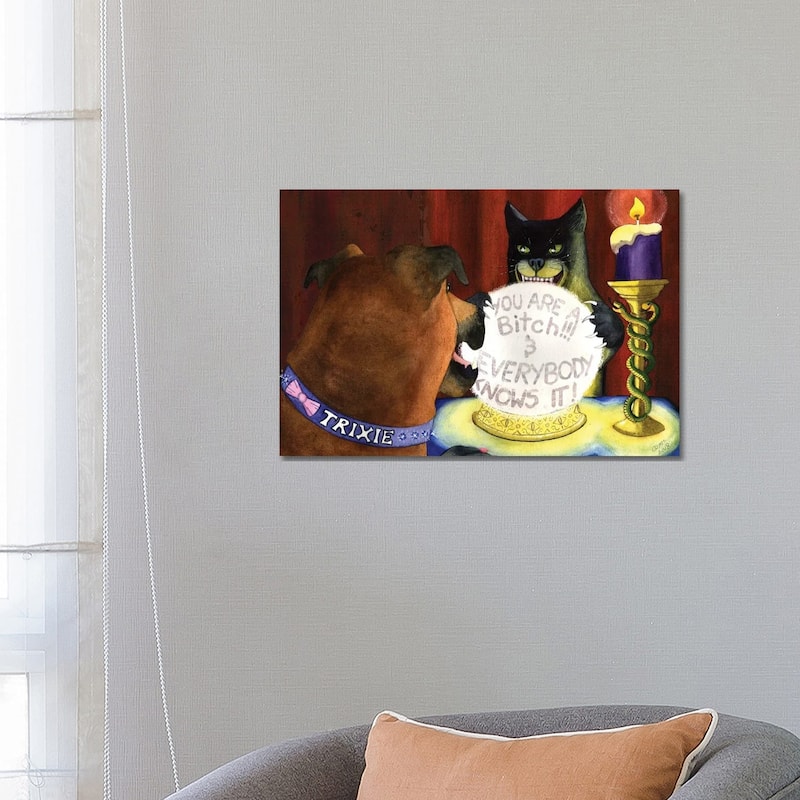 iCanvas "The Spirits Never Lie" by Catherine G McElroy Canvas Print - 18x26x1.5