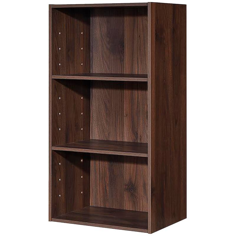 Gymax 3 Open Shelf Bookcase Modern Multi-functional Storage Display - See Details