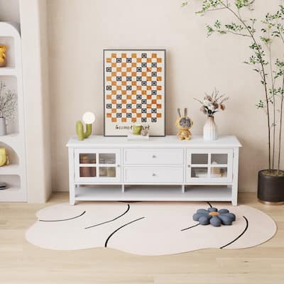 Entertainment Center with Storage Space