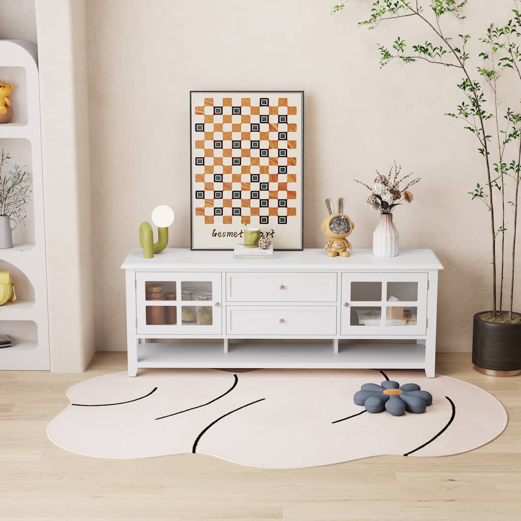 Entertainment Center with Storage Space