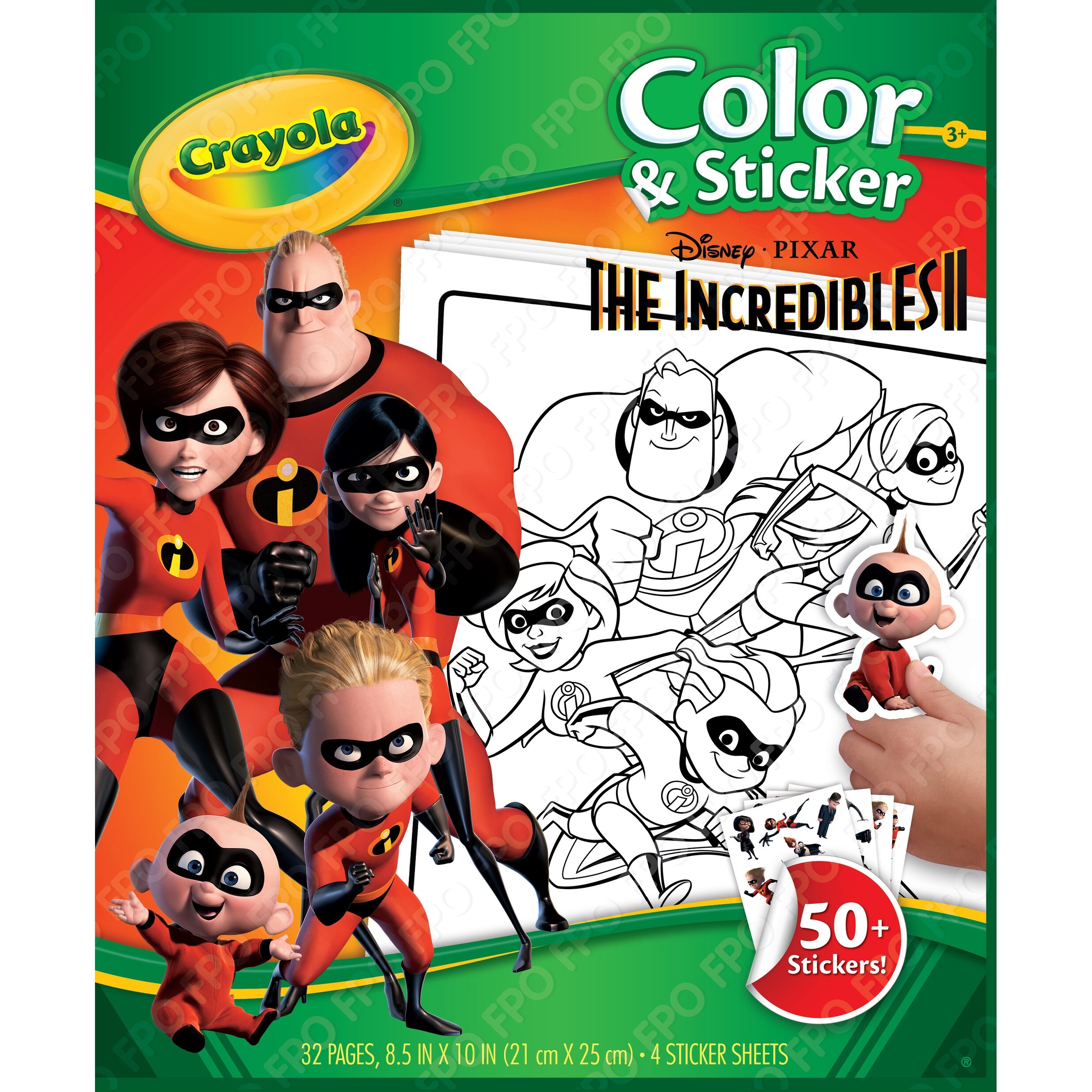 Shop Crayola Color Sticker Book 10 X8 5 Overstock 27276294