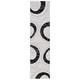 preview thumbnail 5 of 11, SAFAVIEH Skyler Sniazhana Mid-Century Modern Abstract Rug 2' x 8' Runner - Ivory Grey/Black - Runner