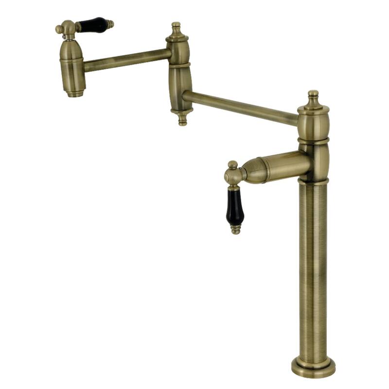 Kingston Brass Duchess Two-Handle 1-Hole Deck Mount Pot Filler Faucet
