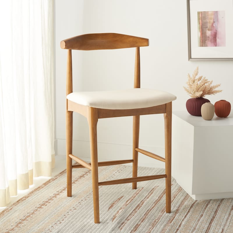 SAFAVIEH Mercy Retro 26-inch Counter Stool - 22 In. W x 21 In. D x 38 In. H - 22Wx21Dx38H
