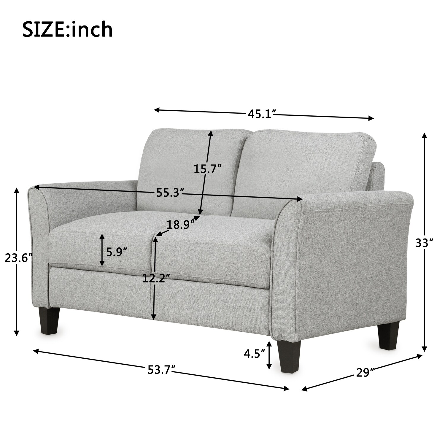 Double seater on sale lounge chair