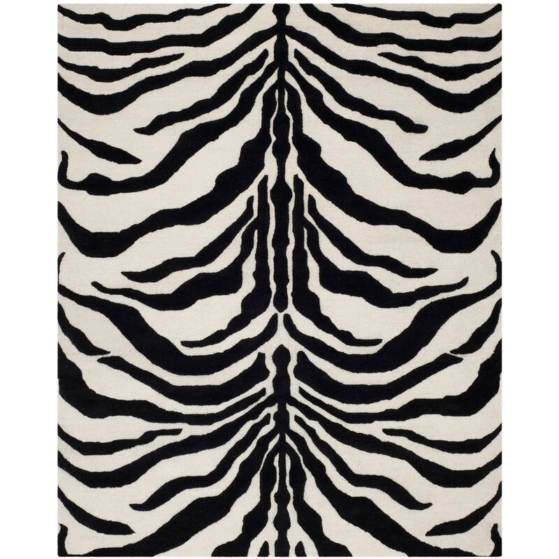 SAFAVIEH Handmade Cambridge Salina Animal Print Wool Rug