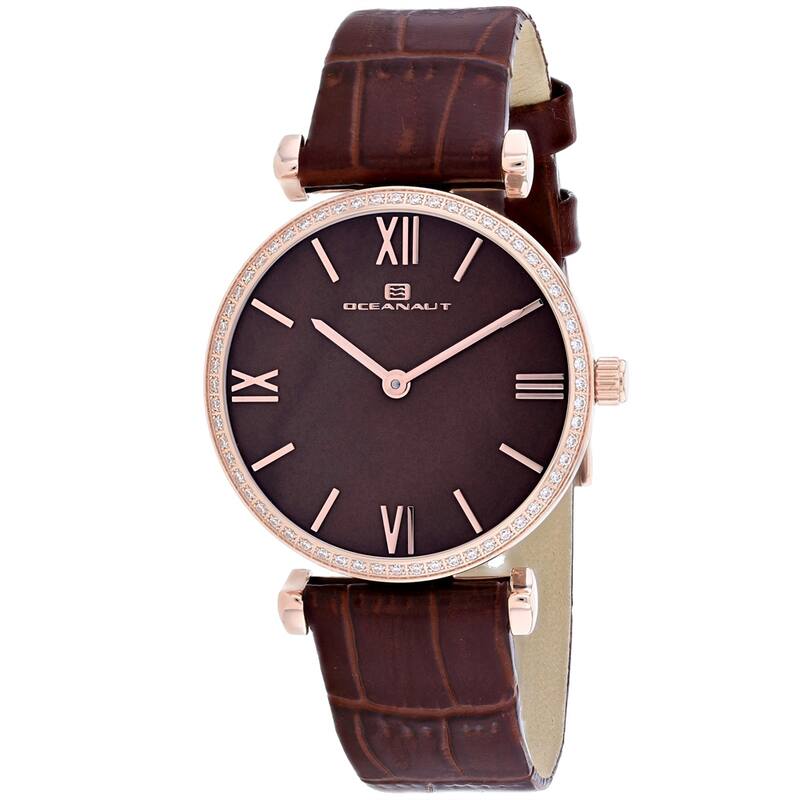 Oceanaut Women's Harmony Brown MOP Dial Watch - OC3216 - Brown MOP - 6 (36)