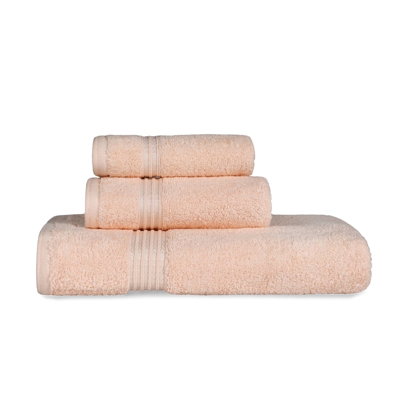 Superior Heritage Egyptian Cotton Absorbent 3-Piece Towel Set