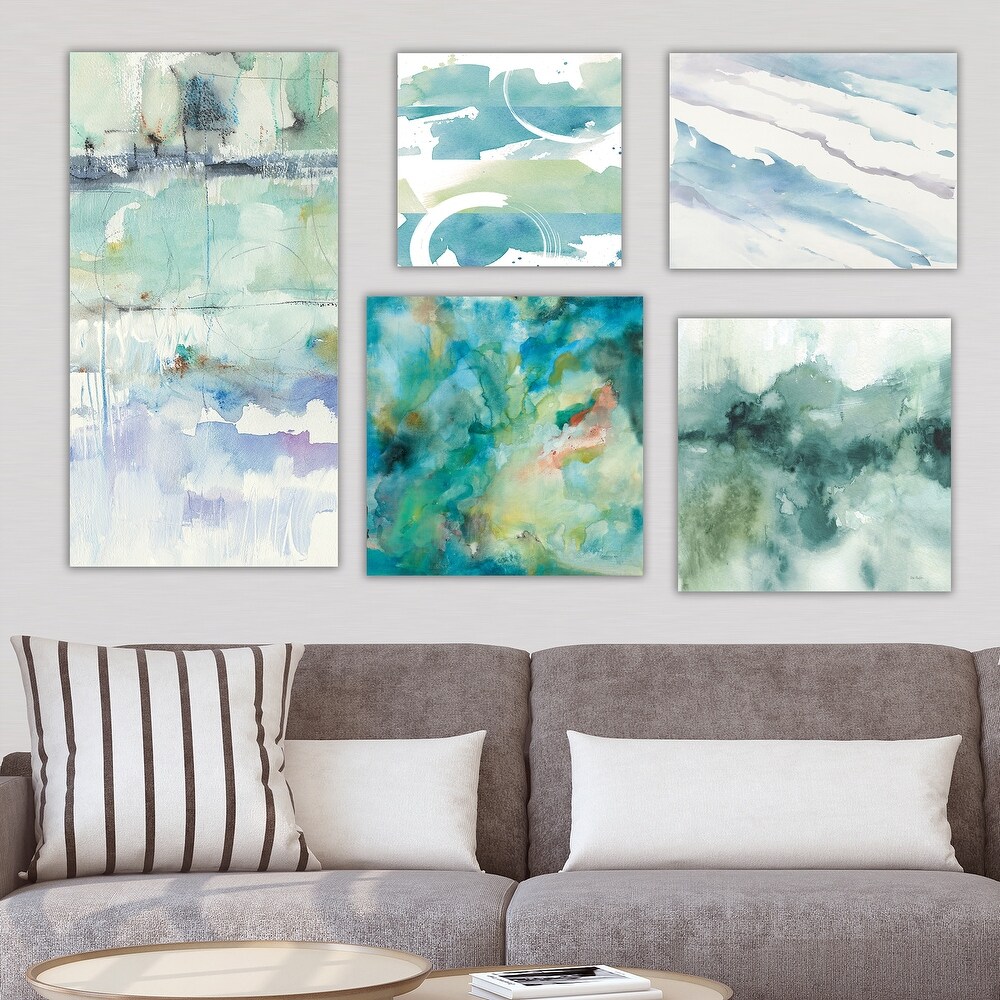Pack of 5, Darice 8 by 8 inch 5 Piece Canvas Panels Value Pack 