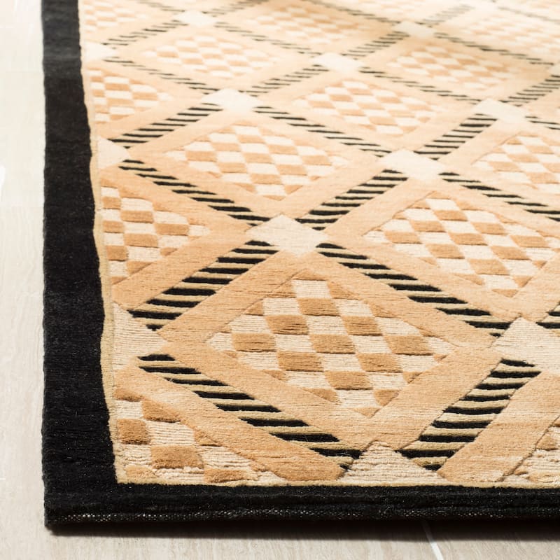SAFAVIEH Couture Hand-knotted Tibetan Metie Modern Wool Rug